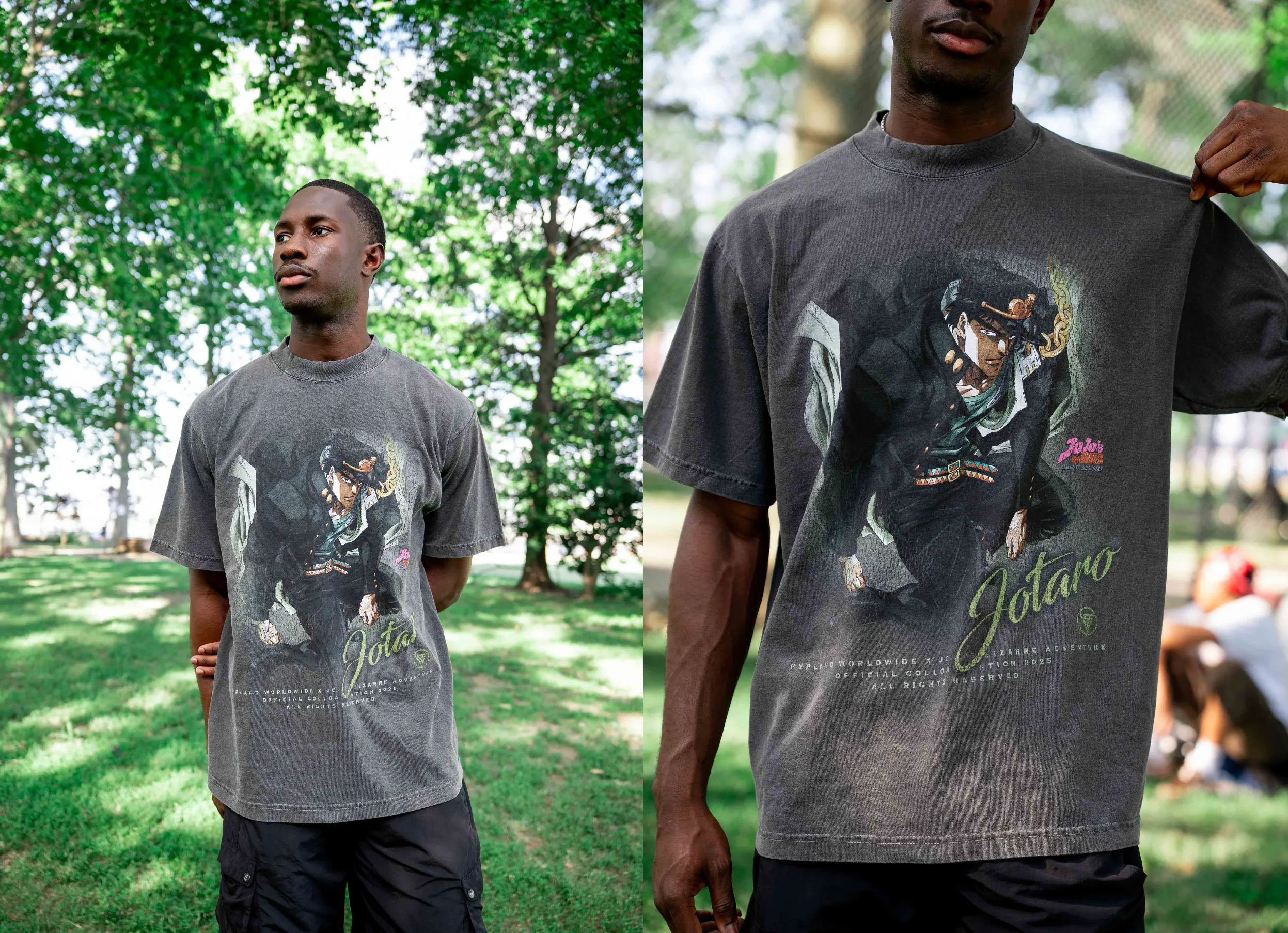 JOJO JOTARO JUMBO SHIRT (VINTAGE BLACK) sold by hypland product image thumbnail 4