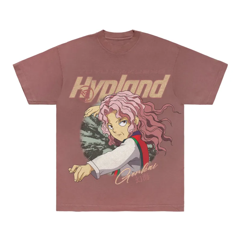 YYH GENKAI VINTAGE SHIRT (MAUVE) sold by hypland