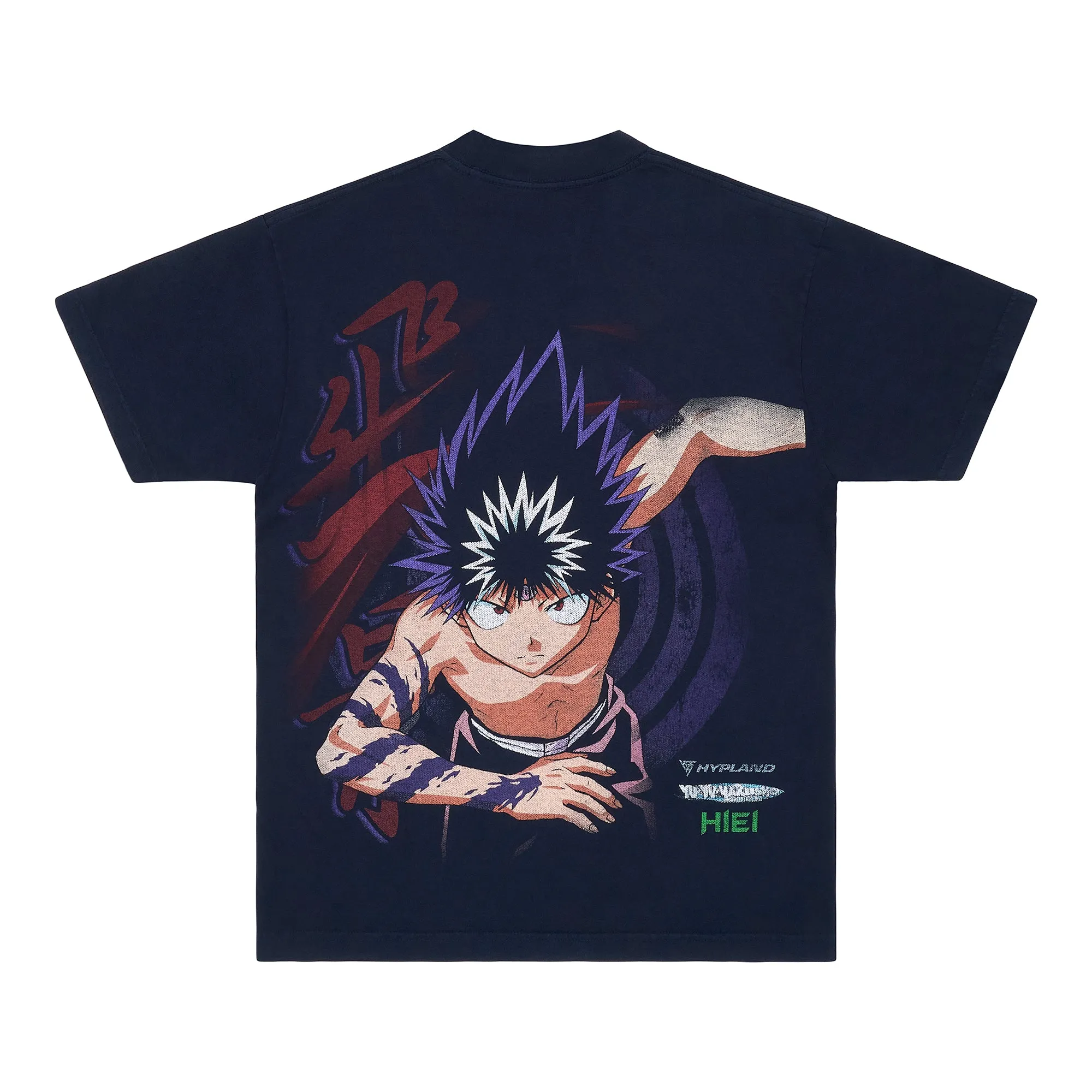 YYH HIEI SPIRAL MEGA PRINT SHIRT (NAVY) sold by hypland