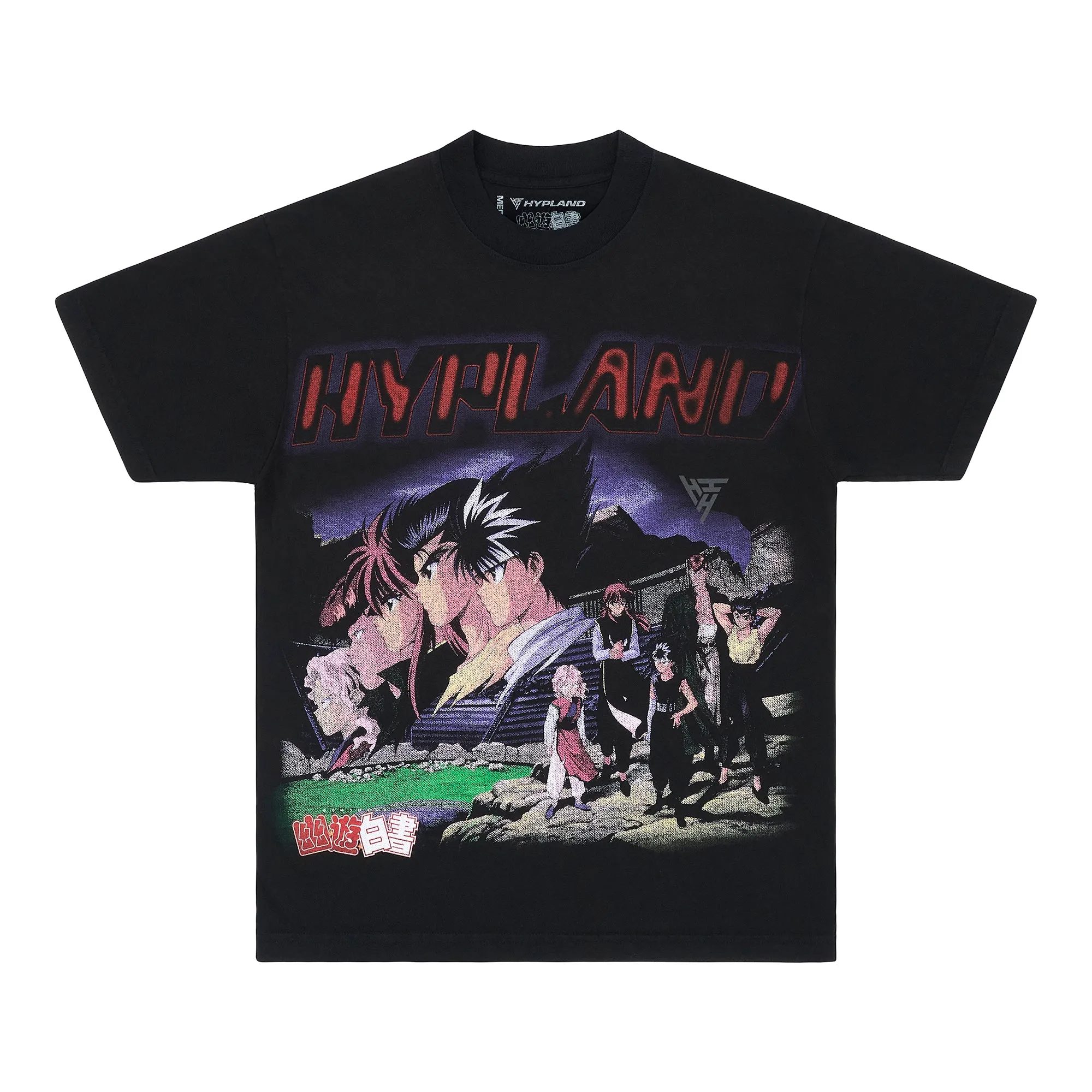 YYH DARK TOURNAMENT MEGA PRINT SHIRT (BLACK) sold by hypland