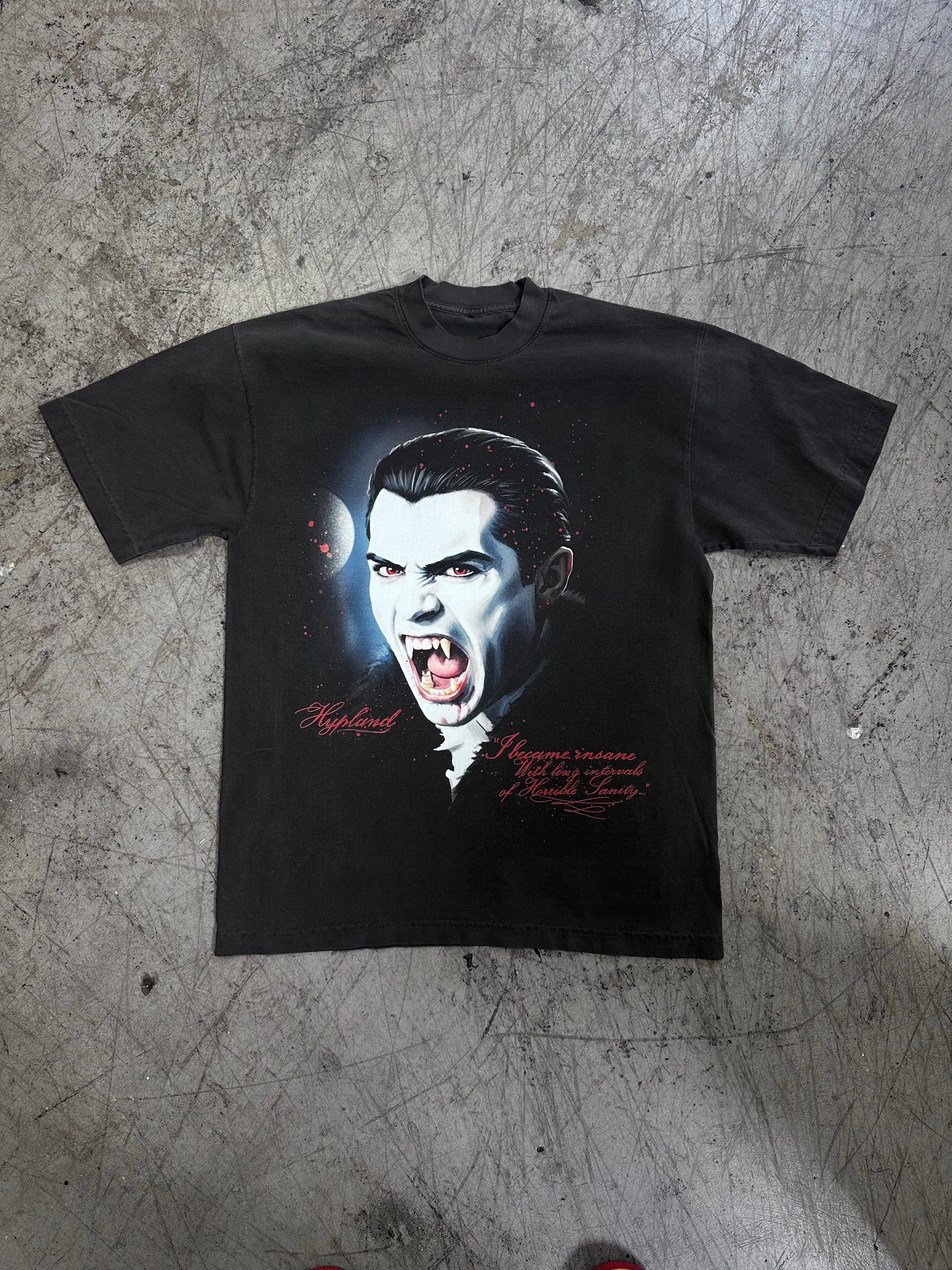 HALLOWEEN VAMPIRE SHIRT (VINTAGE GREY) sold by hypland