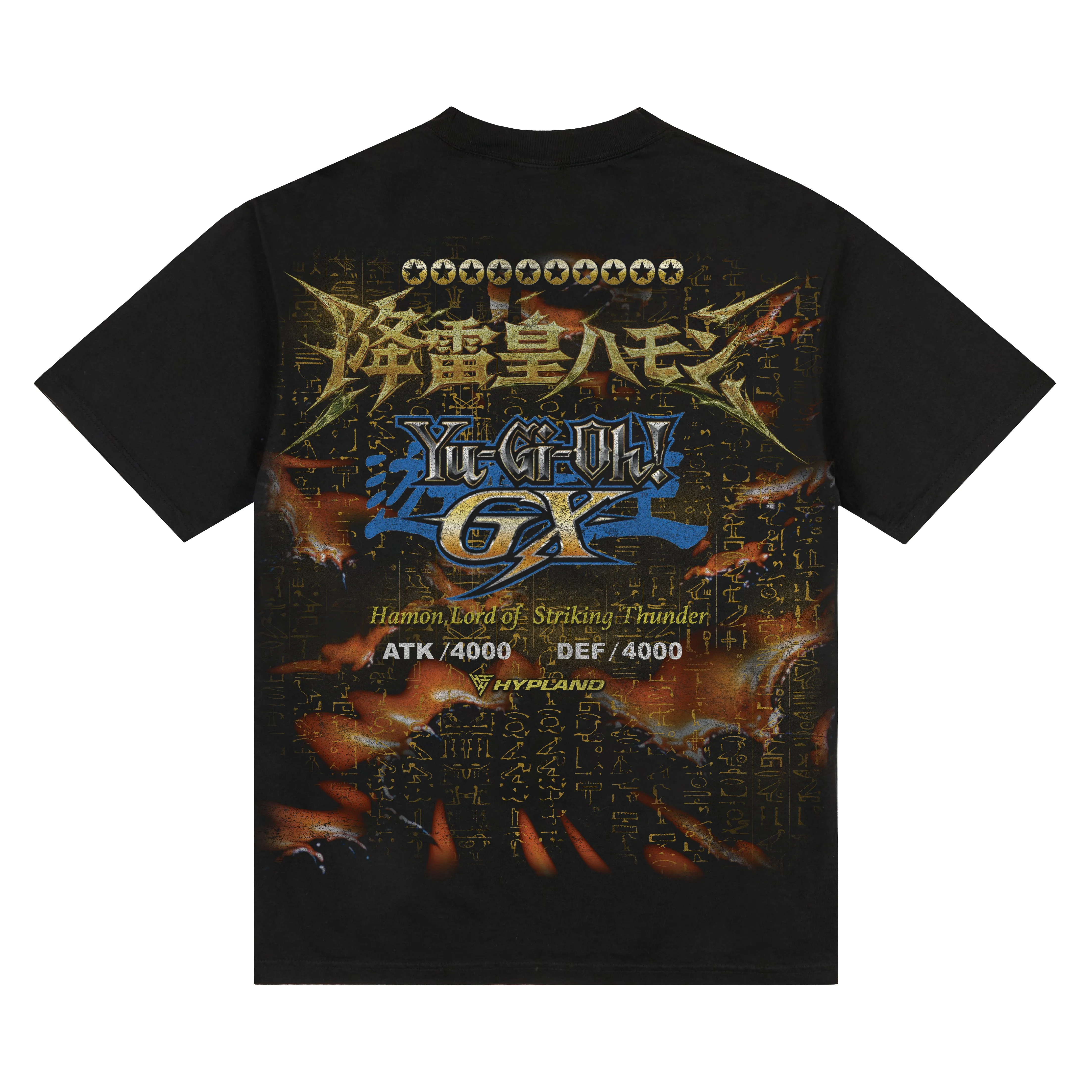 YUGIOH HAMON JUMBO PRINT SHIRT (BLACK) sold by hypland product image thumbnail 2