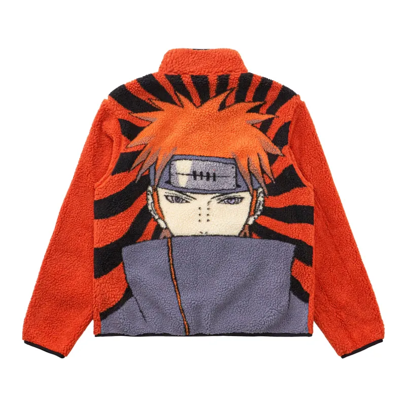 SHIPPUDEN PAIN SHERPA JACKET (ORANGE) | Parallel