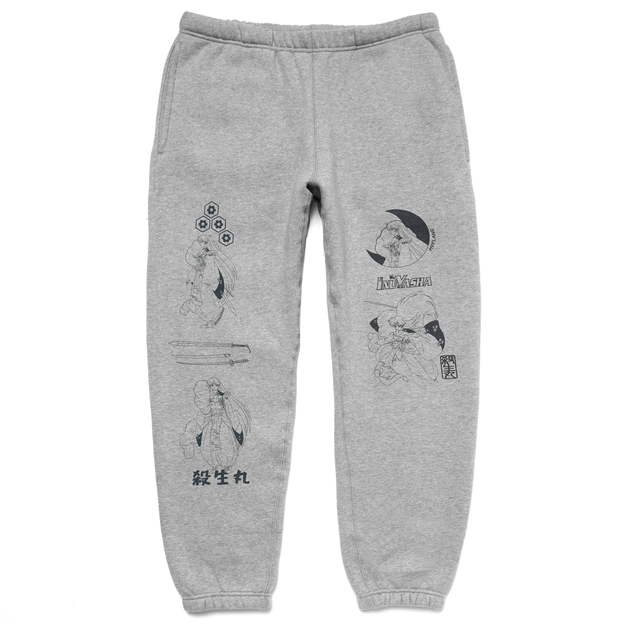 INUYASHA SESSHOMARU SWEATPANTS (HEATHER GREY) sold by hypland