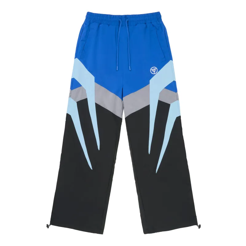 HYPLAND LAZER WINDBREAKER PANTS (BLUE) sold by hypland