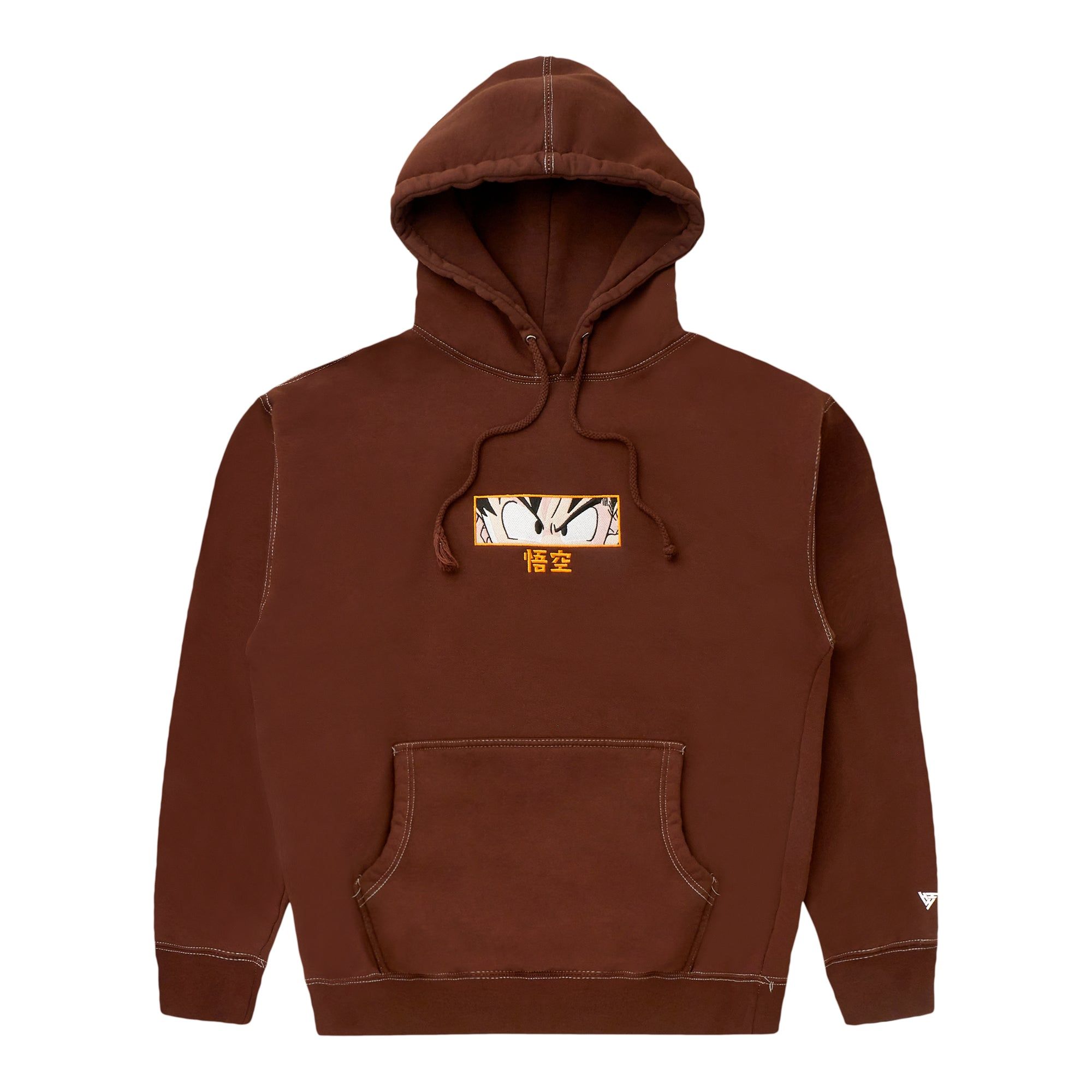 DB GOKU EYES HOODIE (CHOCOLATE) sold by hypland