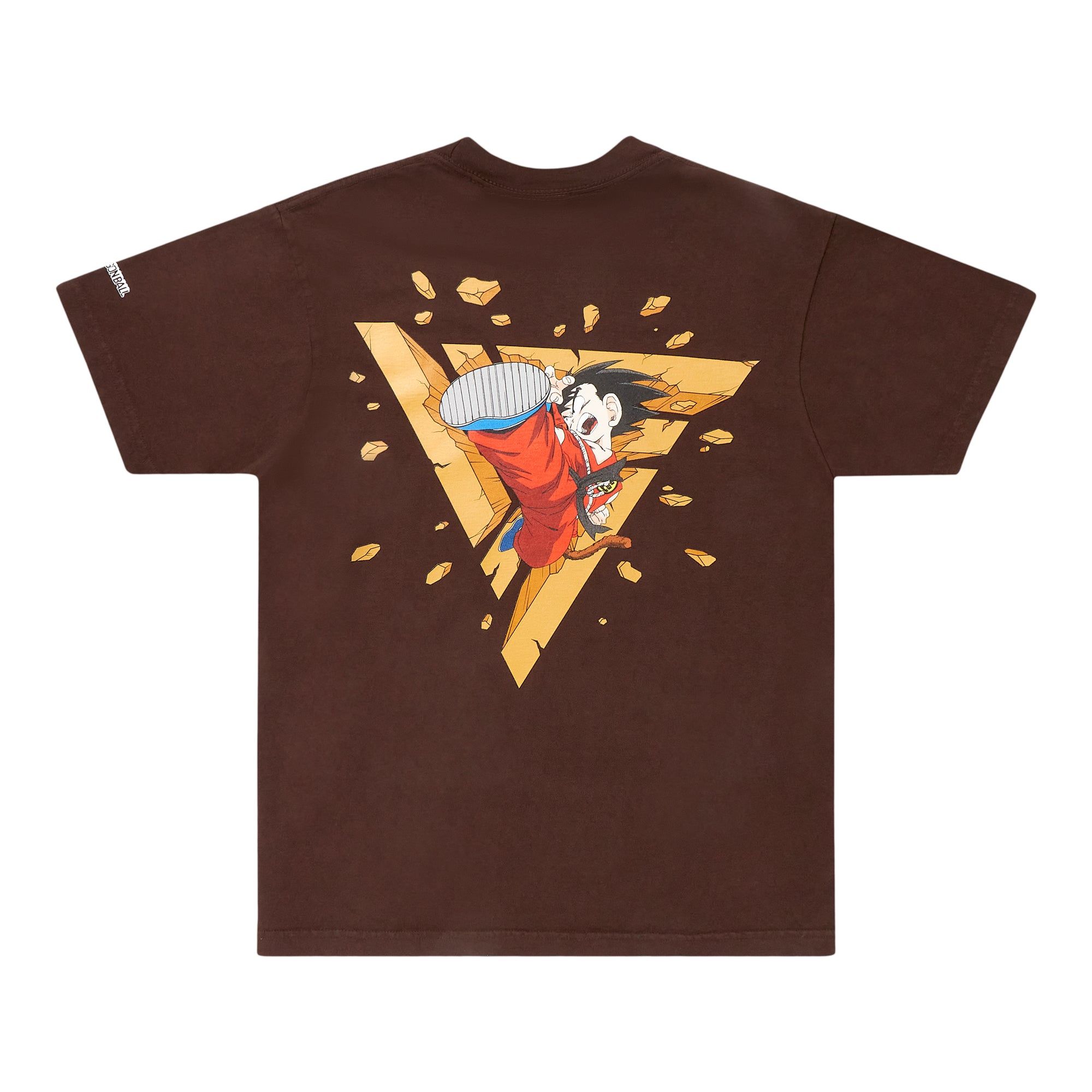 DB GOKU BREAK THROUGH SHIRT (CHOCOLATE) sold by hypland