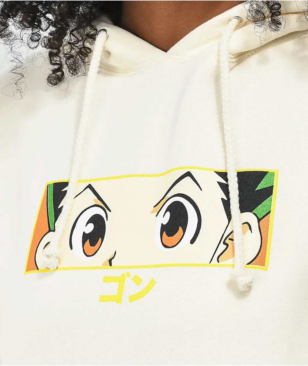 DISCORD HXH GON EYES HOODIE (CREAM) sold by hypland product image thumbnail 2