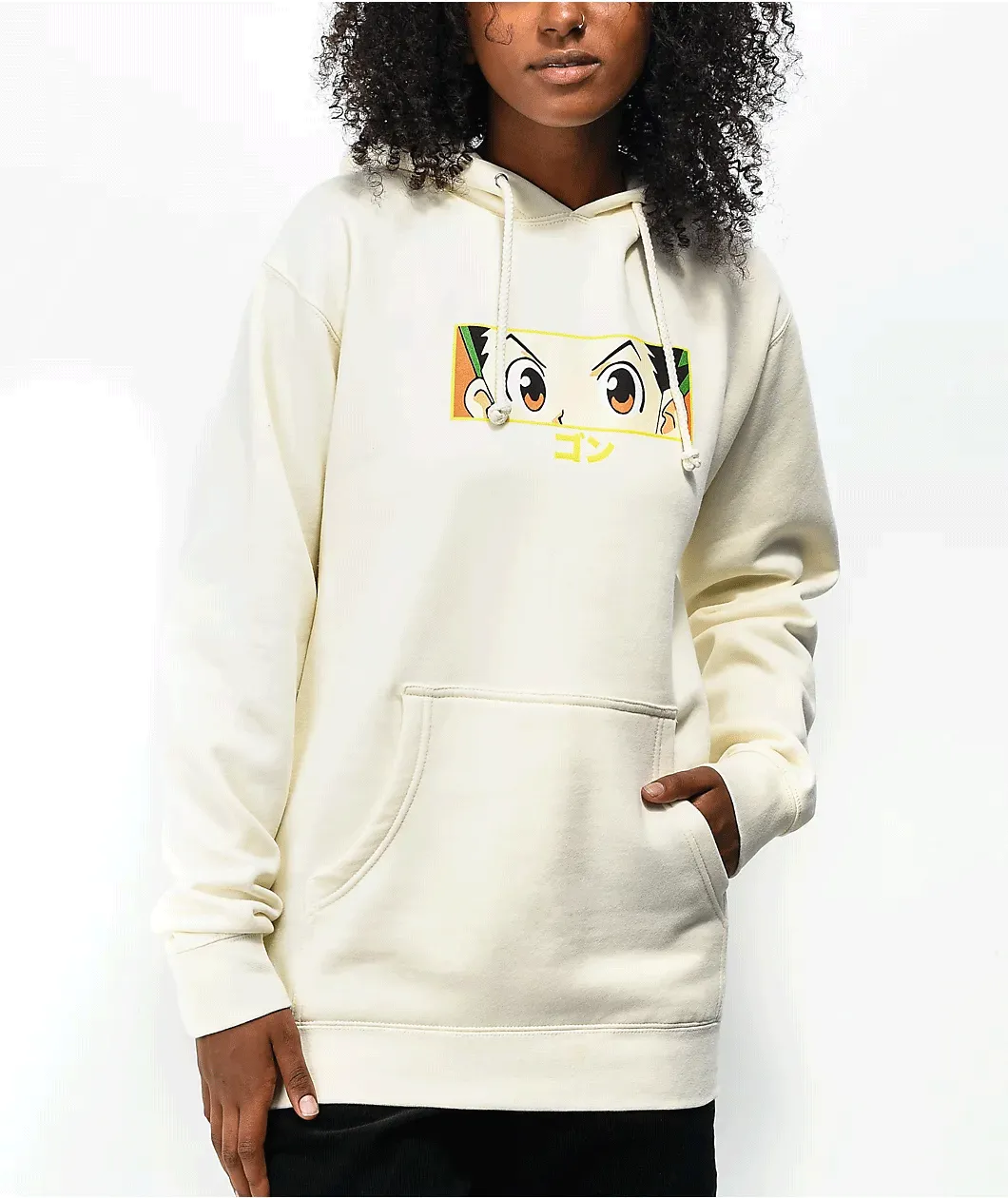 DISCORD HXH GON EYES HOODIE (CREAM) sold by hypland
