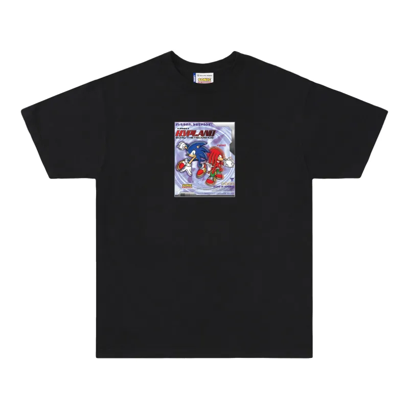 SONIC MIXTAPE T SHIRT (BLACK) made by hypland