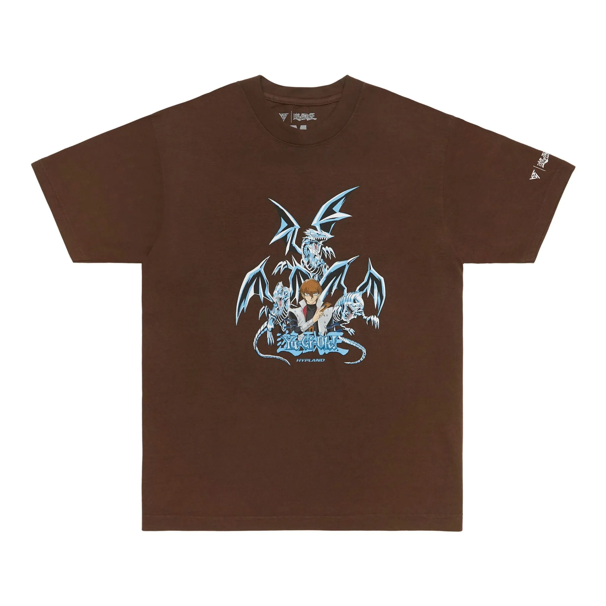 YUGIOH KAIBA BLUE EYES T SHIRT (BROWN) sold by hypland
