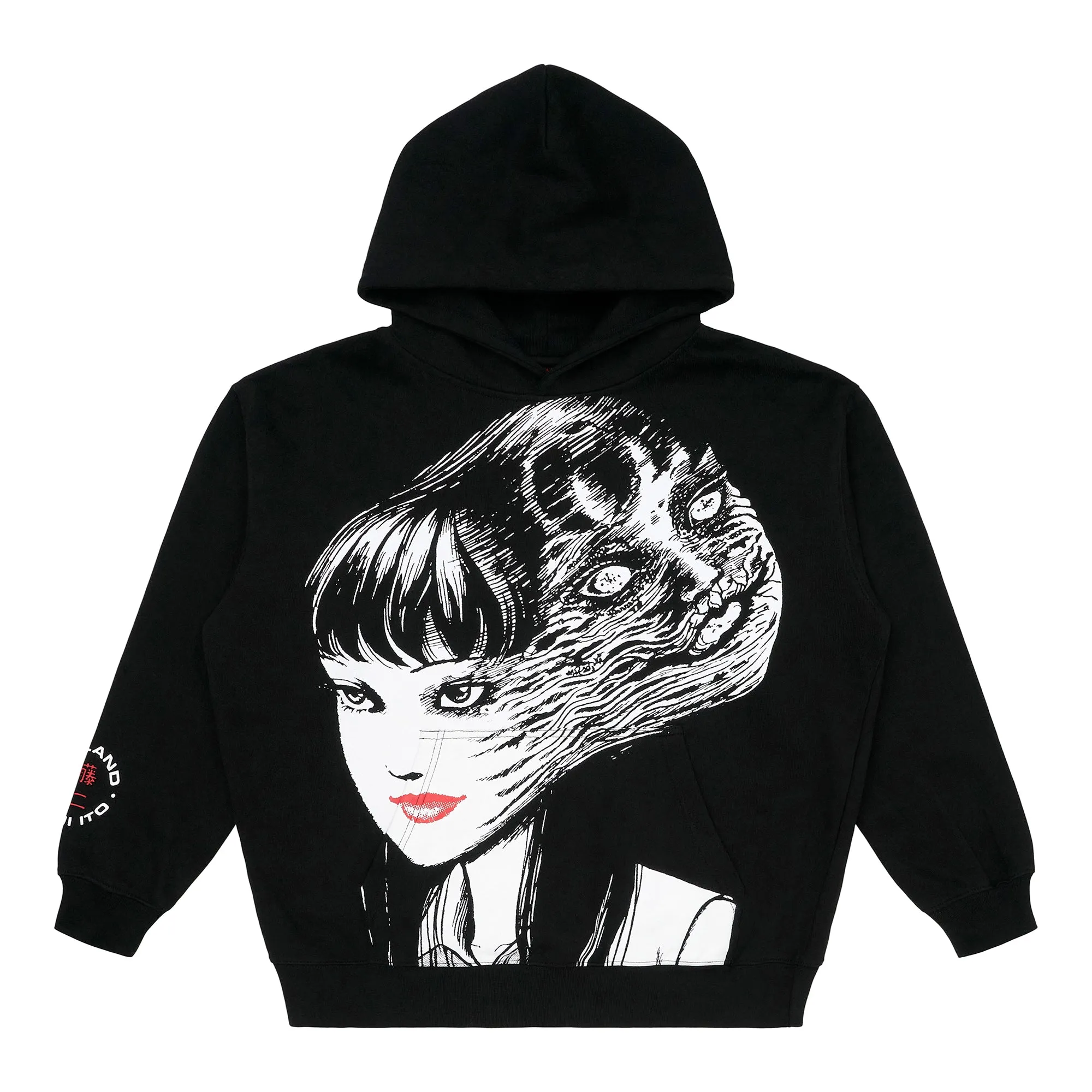 JUNJI ITO JUMBO TOMIE HOODIE (BLACK) sold by hypland