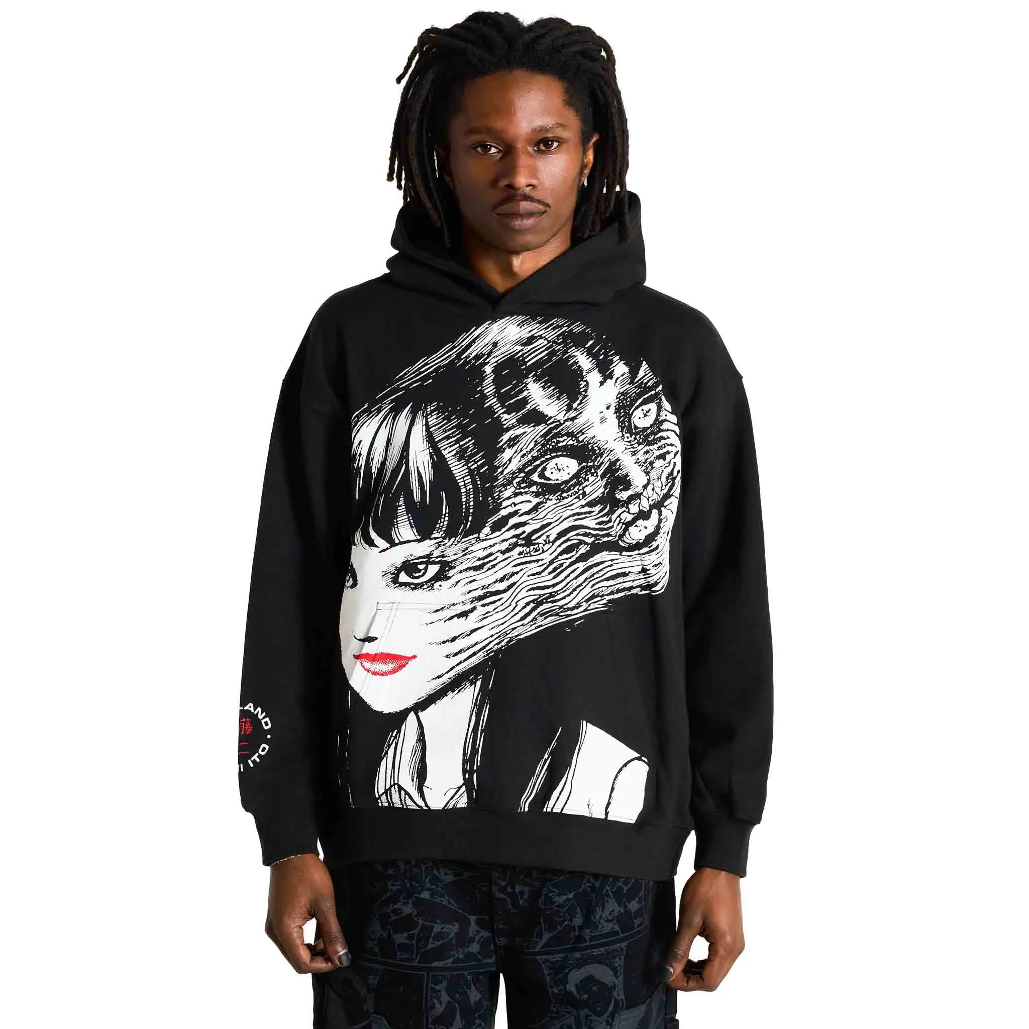 JUNJI ITO JUMBO TOMIE HOODIE (BLACK) sold by hypland product image thumbnail 3
