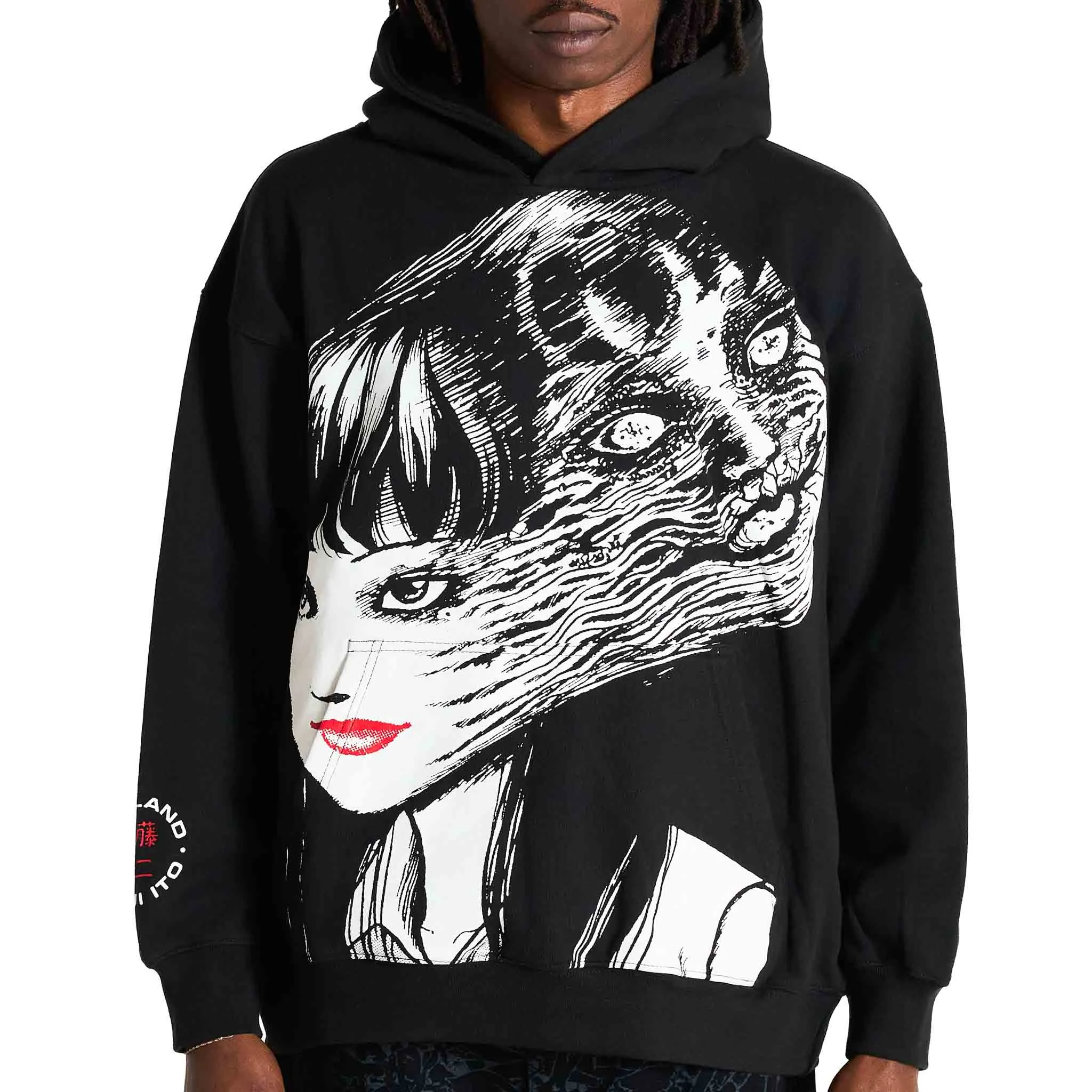 JUNJI ITO JUMBO TOMIE HOODIE (BLACK) sold by hypland product image thumbnail 4