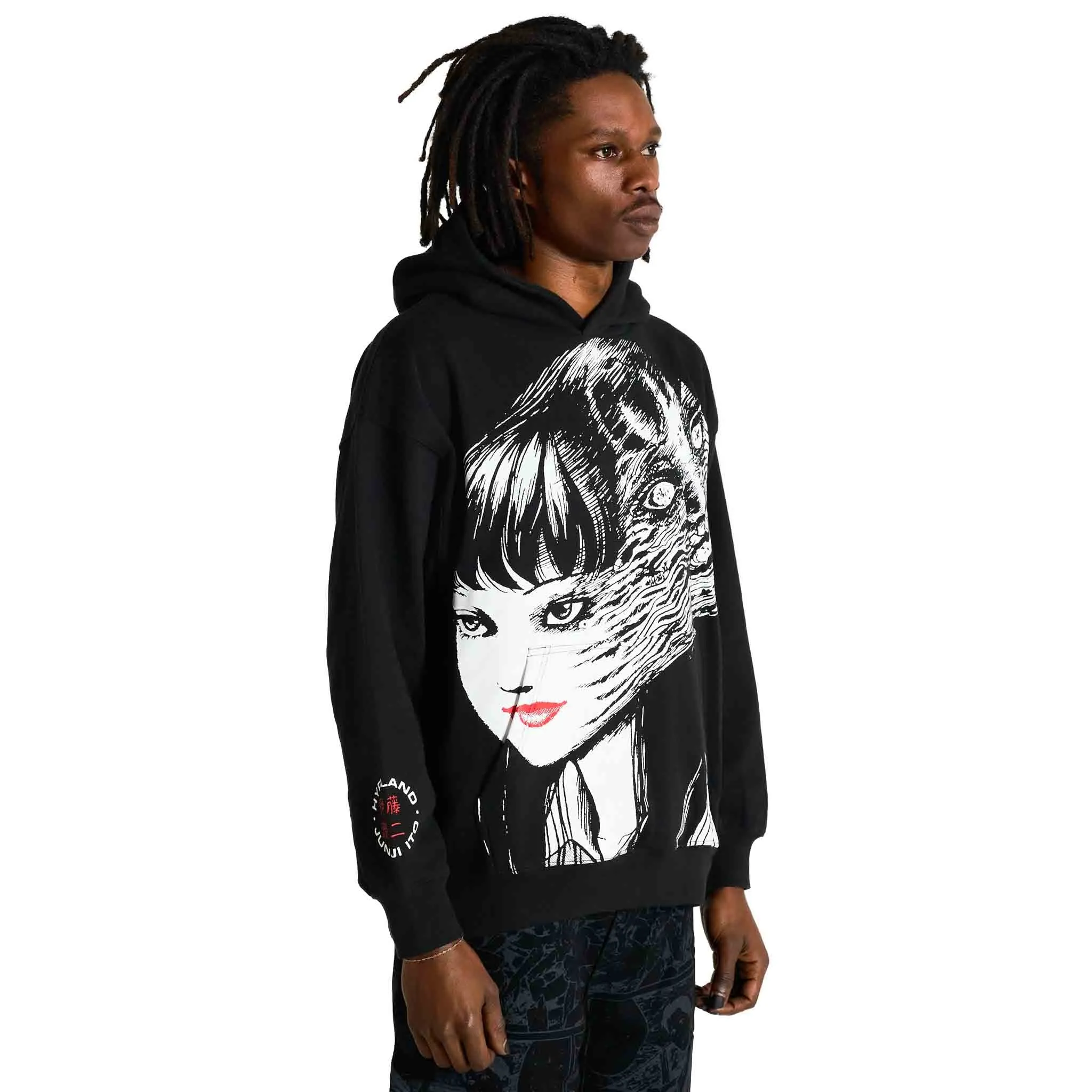 JUNJI ITO JUMBO TOMIE HOODIE (BLACK) sold by hypland product image thumbnail 5