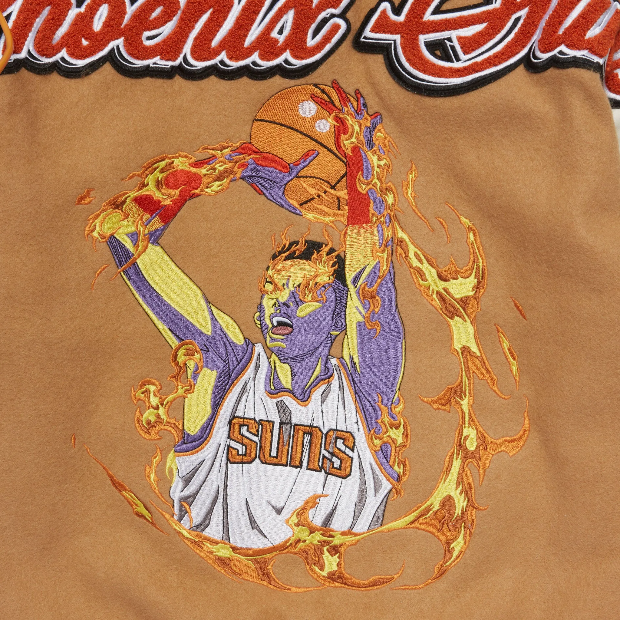 NBA PHOENIX SUNS VARSITY JACKET (SAND) sold by hypland product image thumbnail 5