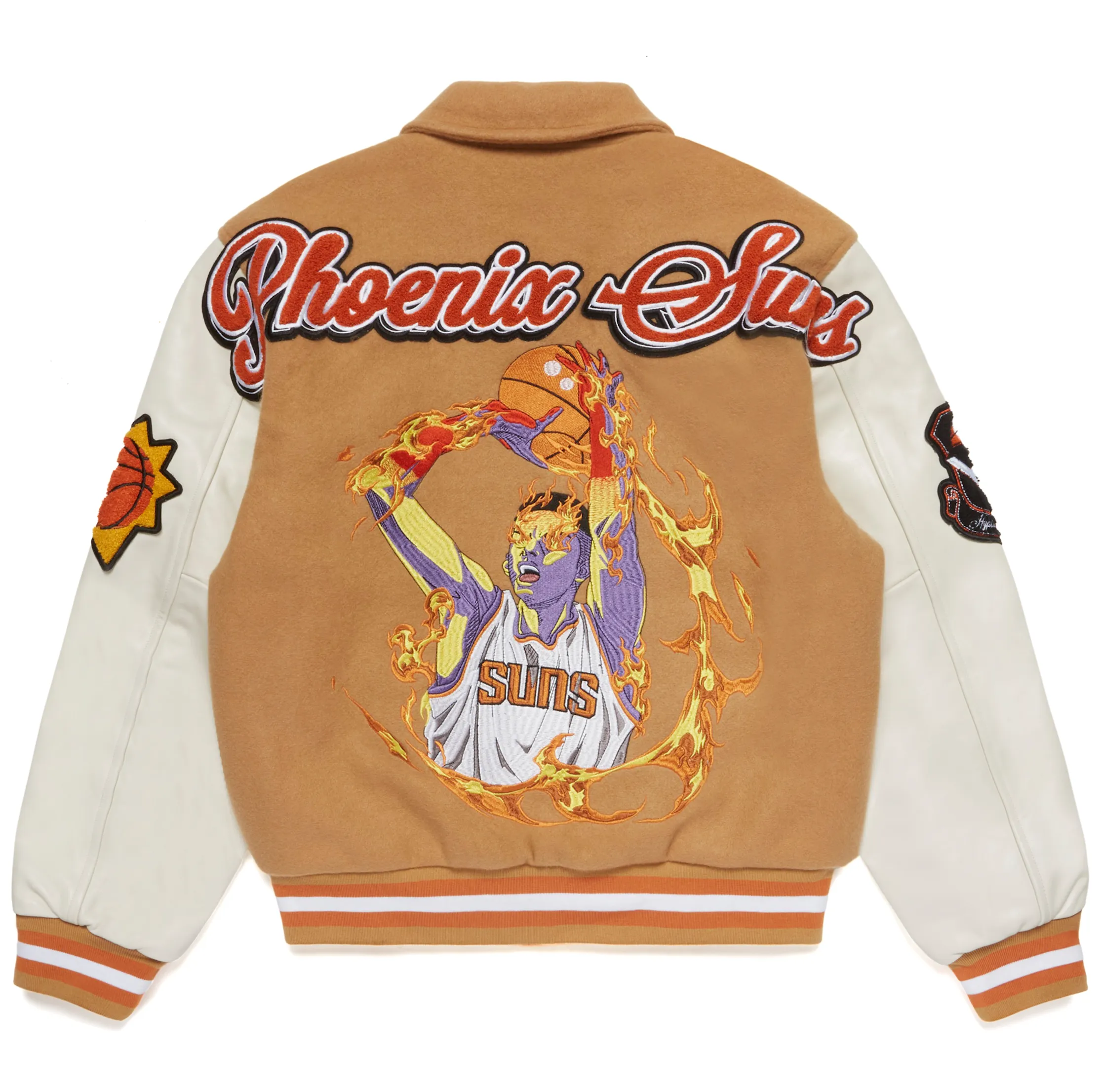 NBA PHOENIX SUNS VARSITY JACKET (SAND) sold by hypland product image thumbnail 2