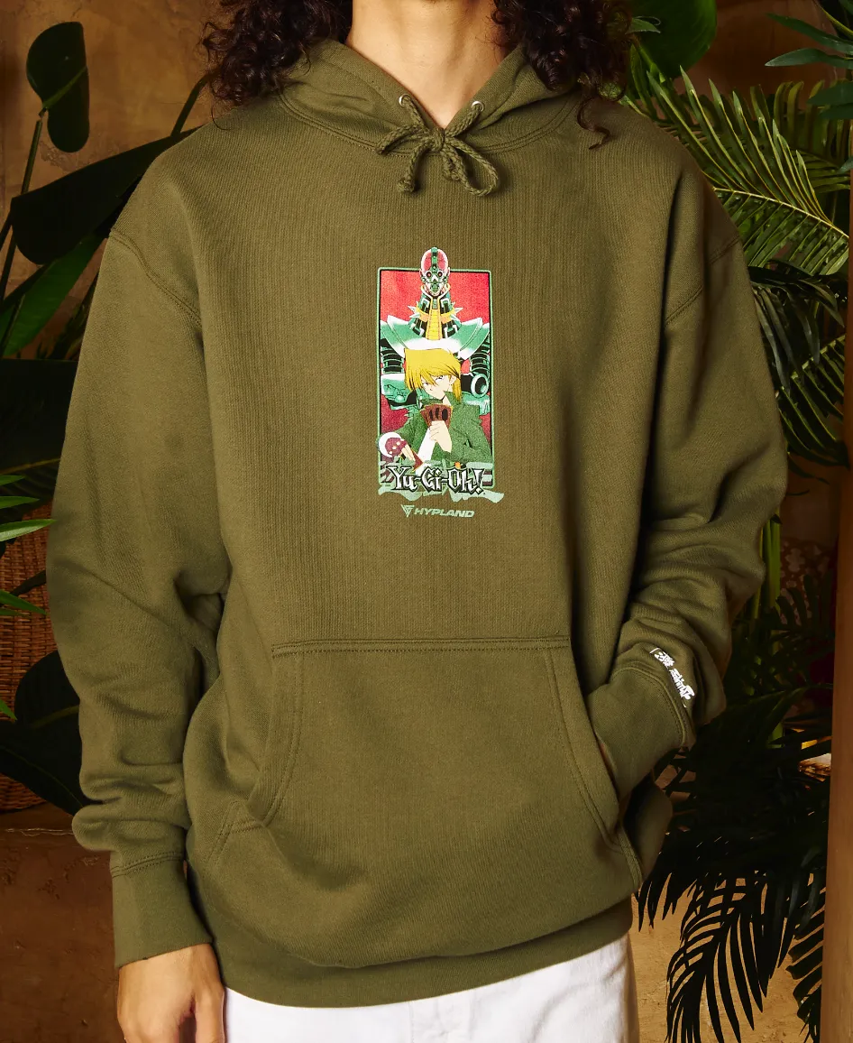 YUGIOH JOEY JINZO HOODIE (OLIVE) sold by hypland product image thumbnail 2