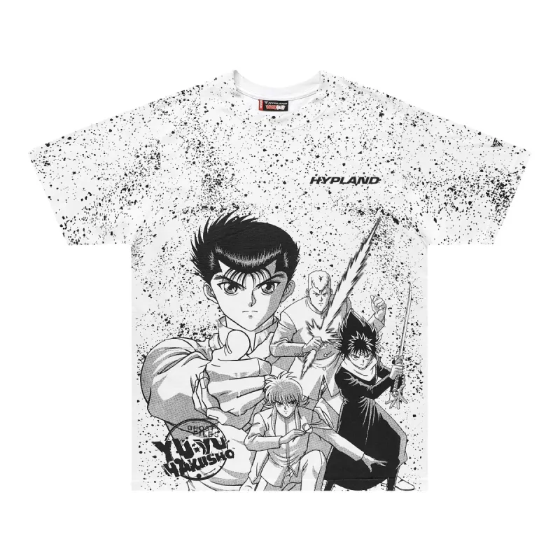 YYH ALL OVER PRINT SHIRT (WHITE) sold by hypland