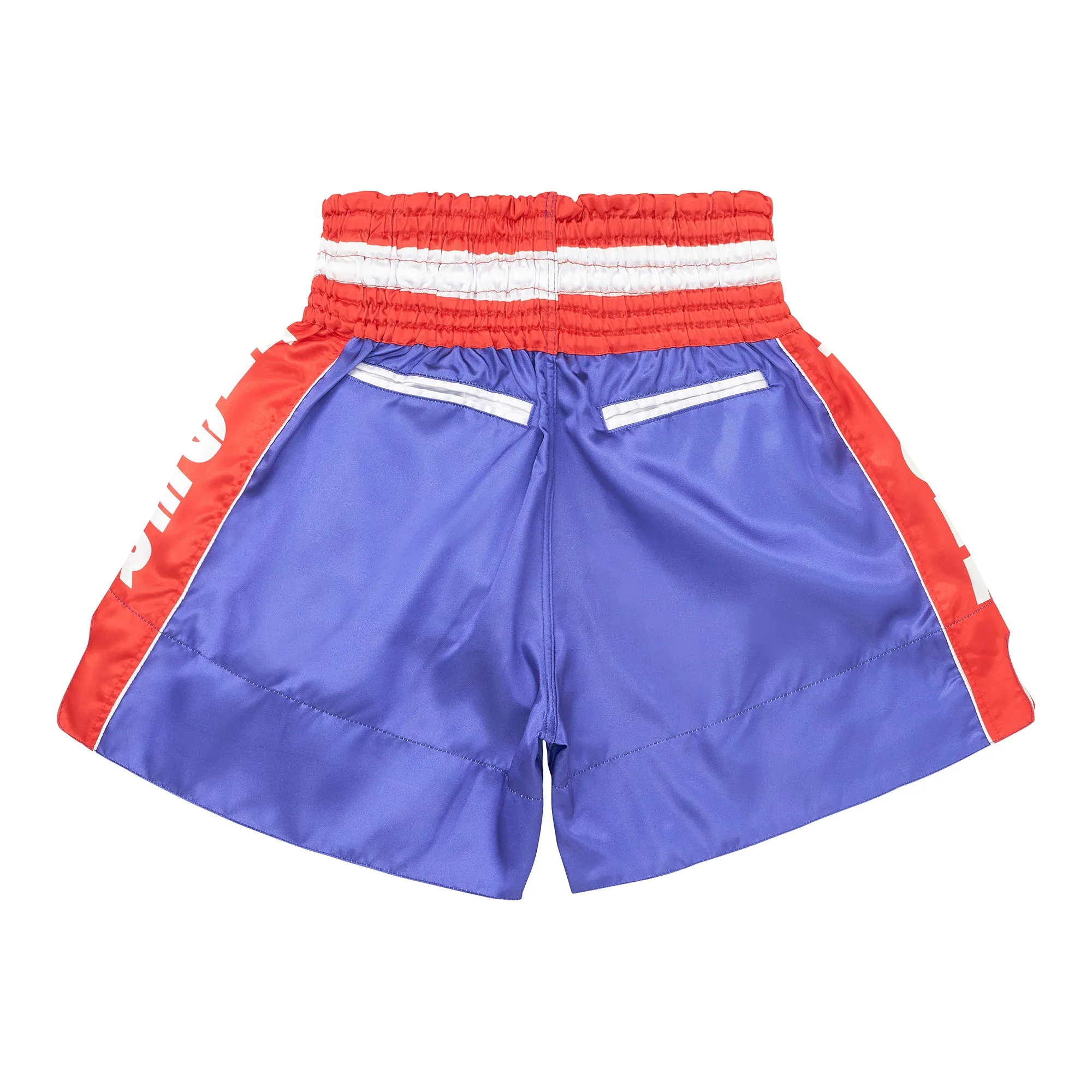 STREET FIGHTER SAGAT MUAY THAI SHORTS (PURPLE) sold by hypland product image thumbnail 2