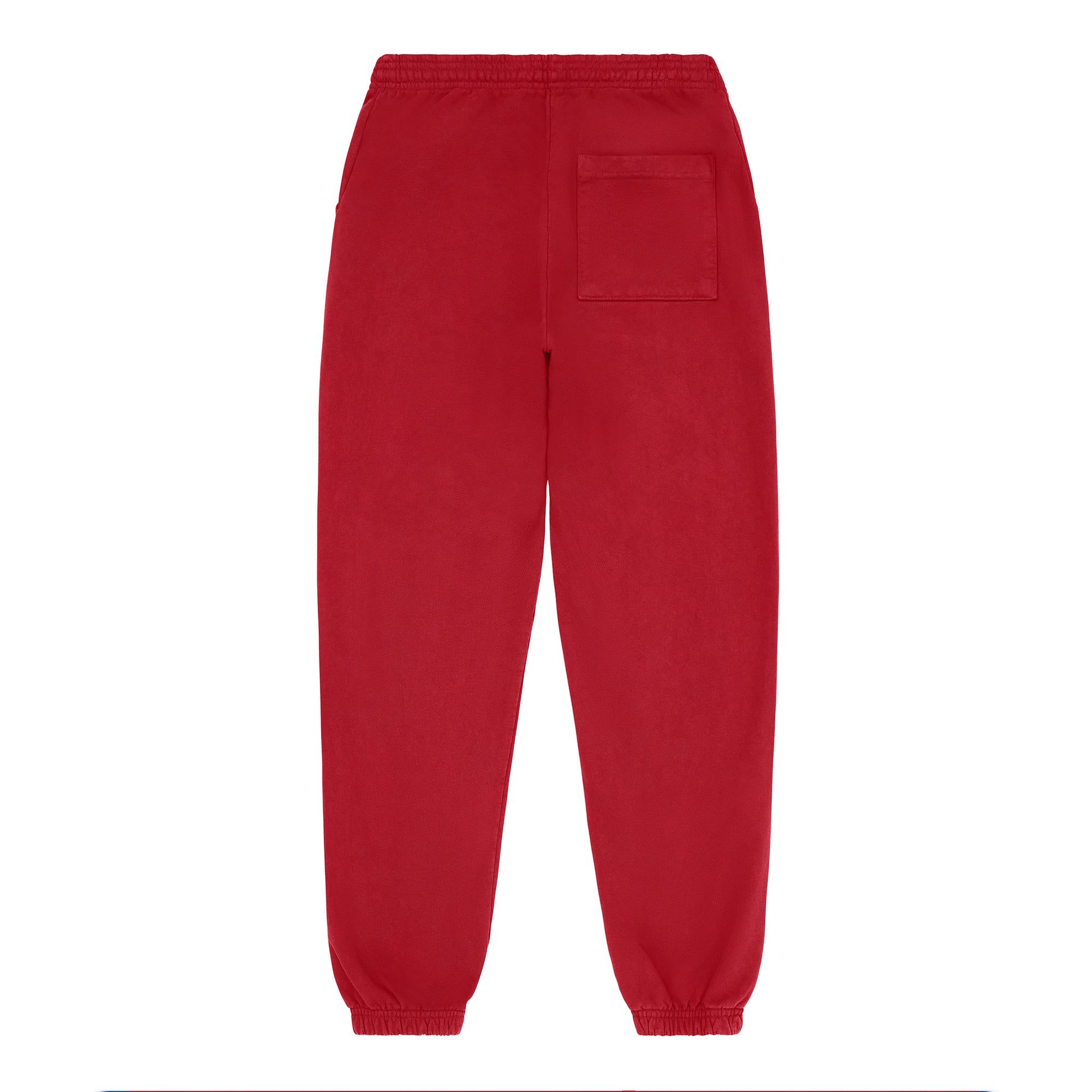 HYPLAND SLANT LOGO SWEAT PANTS (RED) sold by hypland product image thumbnail 2