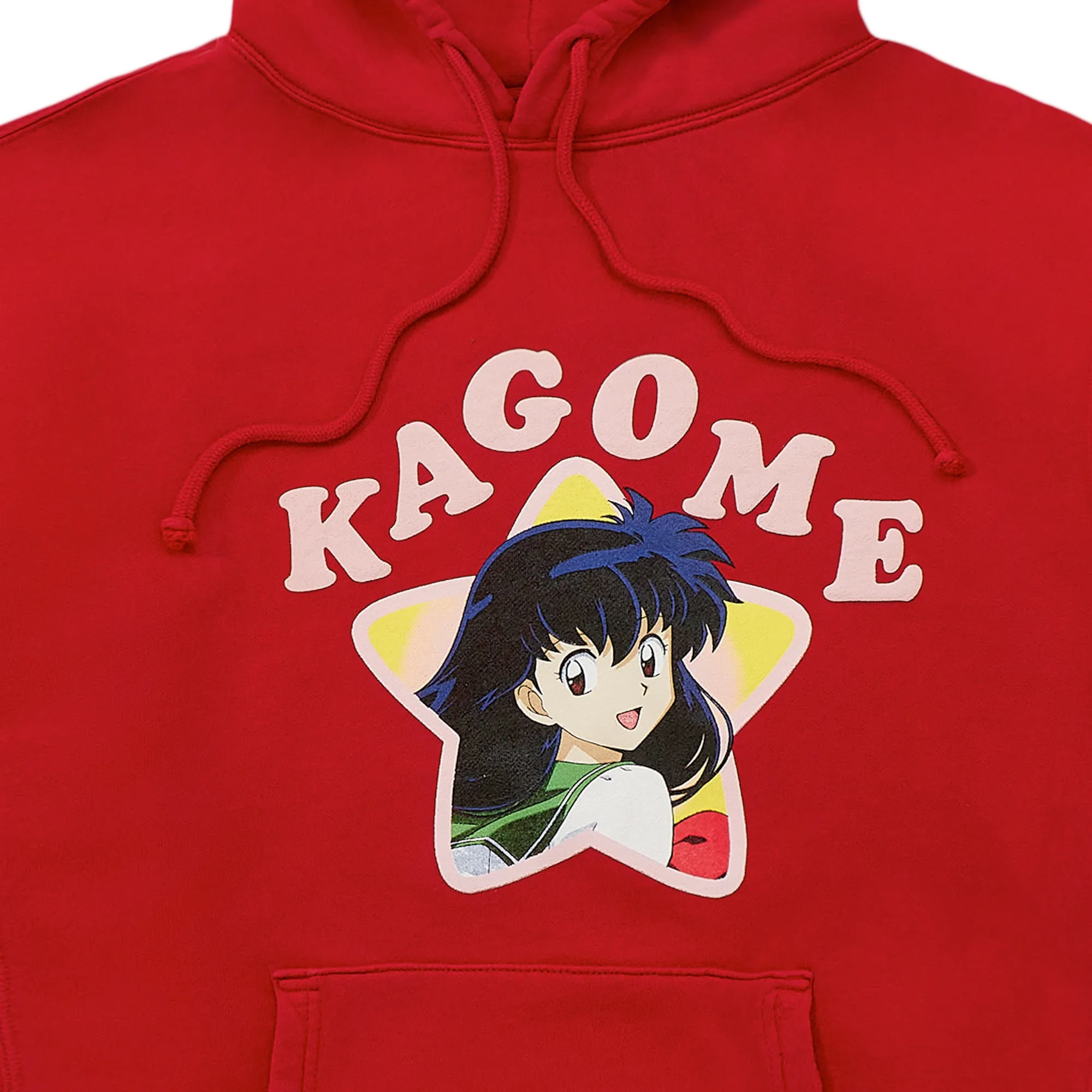INUYASHA KAGOME FAN CLUB HOODIE (VINTAGE RED) sold by hypland product image thumbnail 3