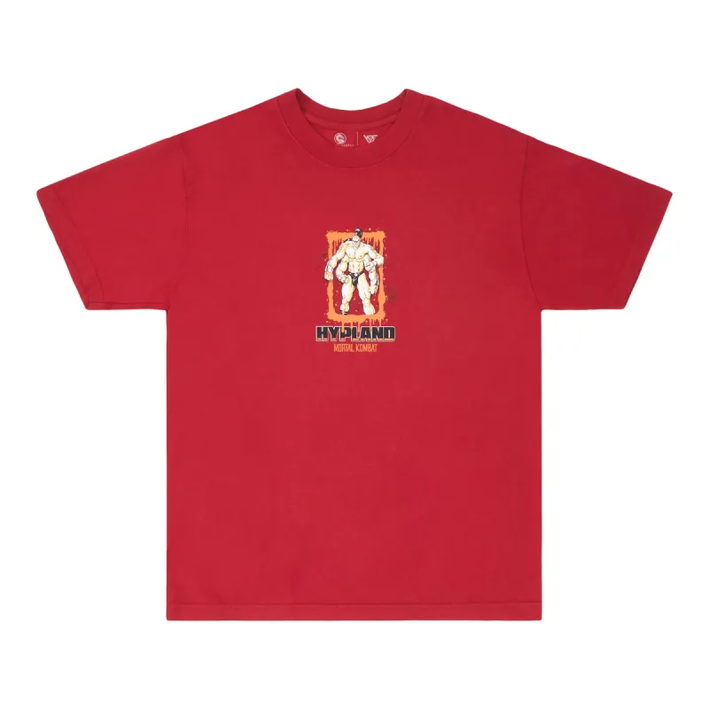 MK GORO BLOOD SHIRT (DARK RED) made by hypland