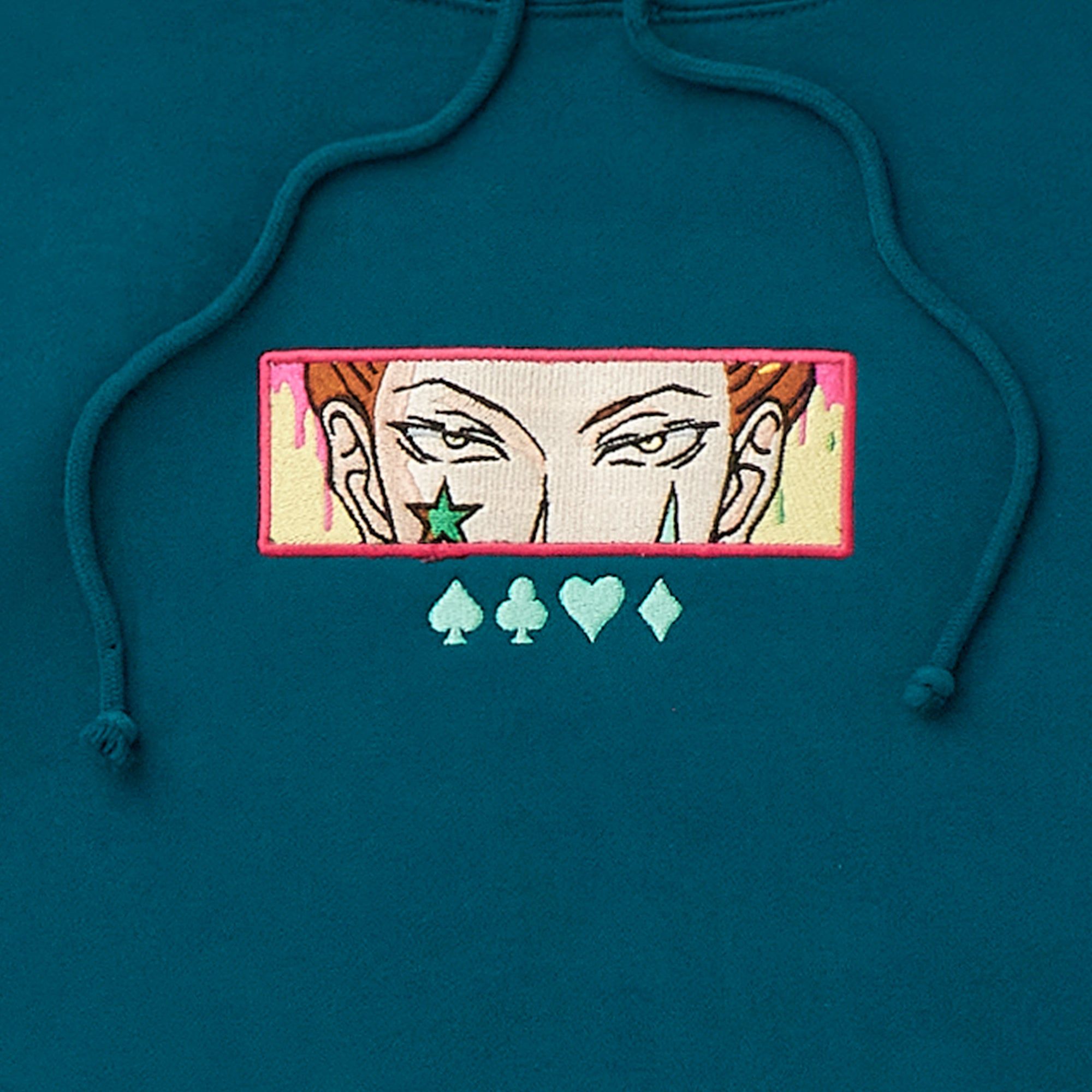 HXH HISOKA EYES HOODIE (BLUE) sold by hypland product image thumbnail 3