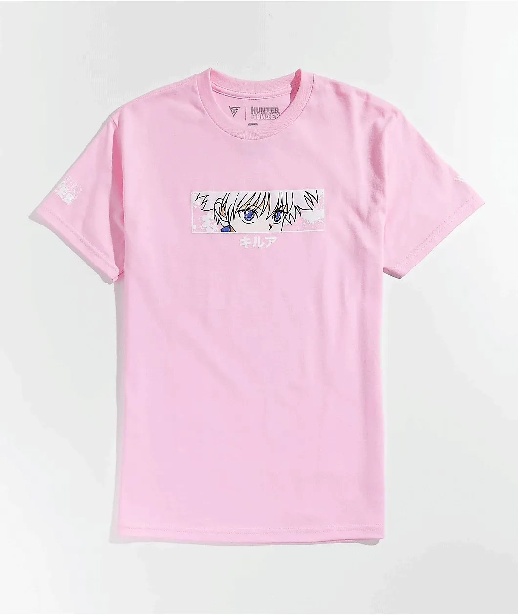 DISCORD HXH KILLUA EYES T SHIRT (PINK) sold by hypland