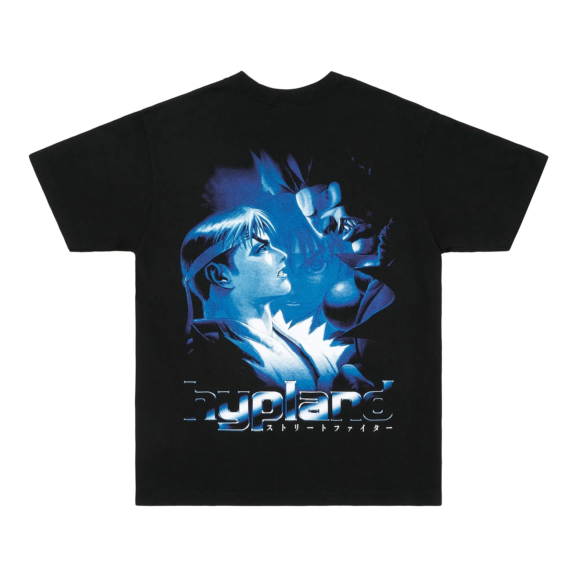 STREET FIGHTER STARE DOWN SHIRT (BLACK) sold by hypland