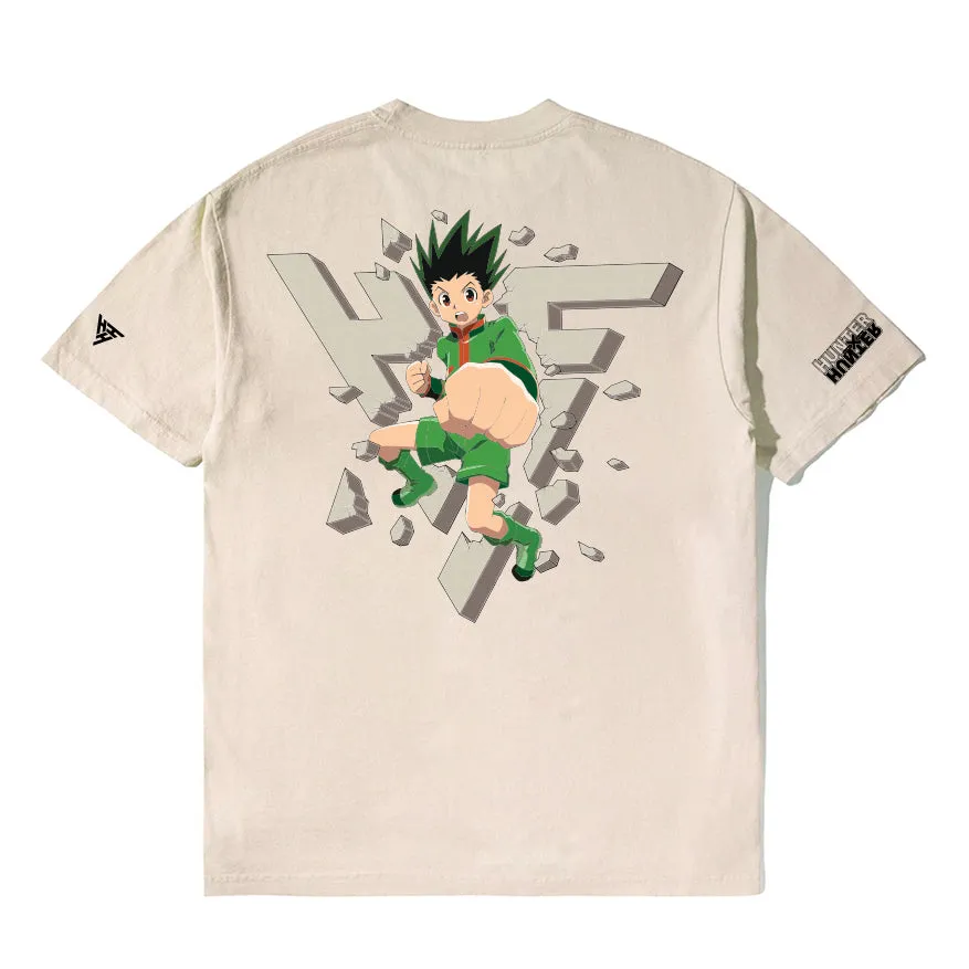 HXH GON BREAK THROUGH SHIRT (CREAM) sold by hypland