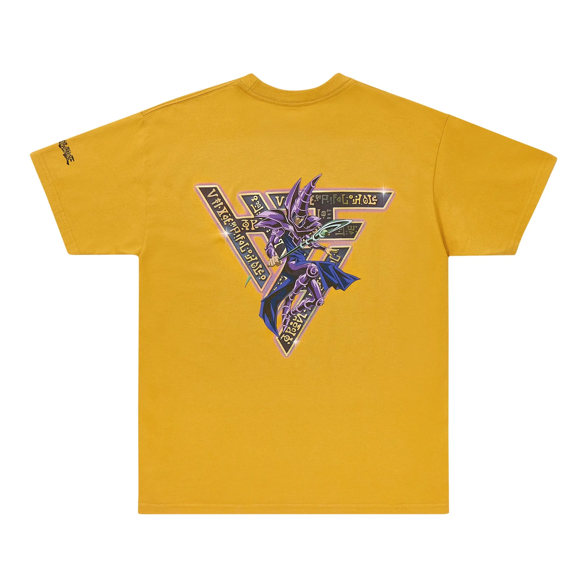 YUGIOH DARK MAGICIAN LOGO SHIRT (MUSTARD) sold by hypland