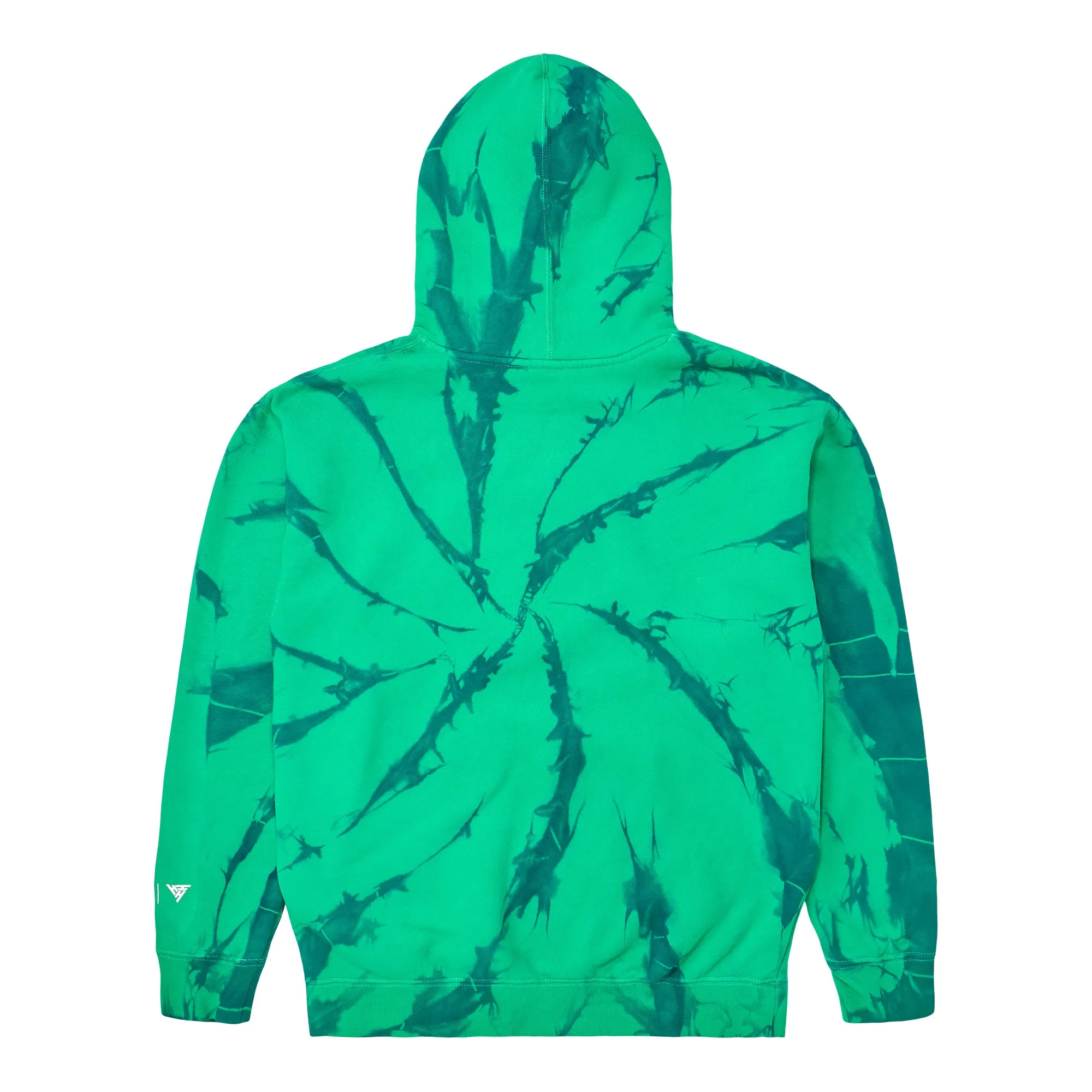 SHIPPUDEN TSUNADE CHENILLE HOODIE (SEAFOAM TIE DYE) sold by hypland product image thumbnail 2