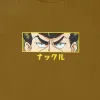HXH KNUCKLE EYES SHIRT (OLIVE) sold by hypland