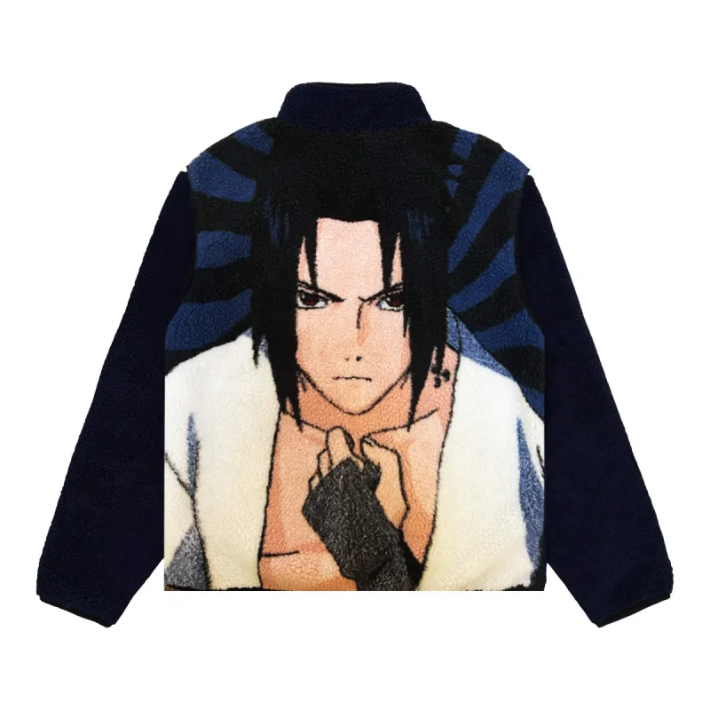SHIPPUDEN SASUKE SHERPA JACKET (NAVY) sold by hypland