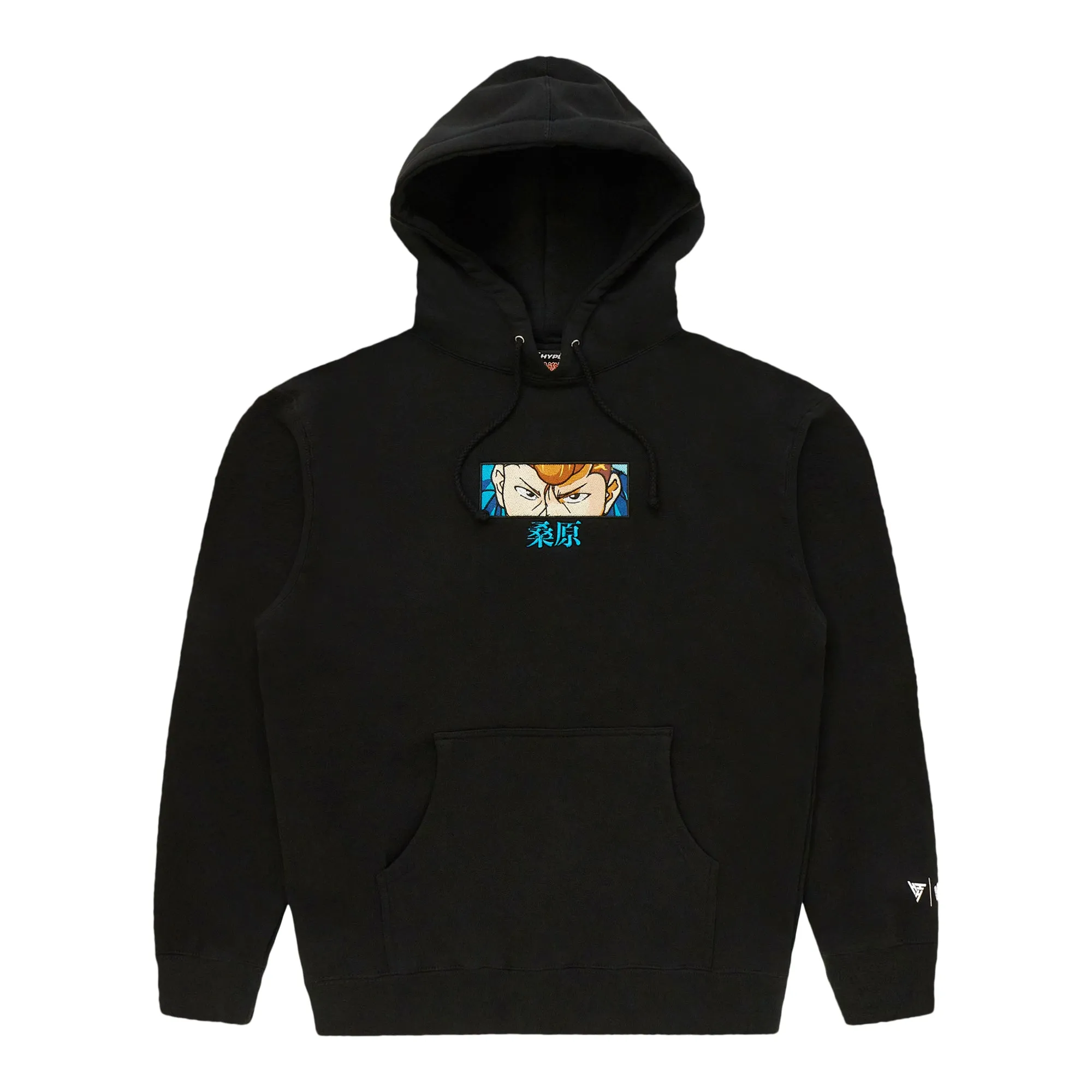 YYH KUWABARA EYES HOODIE (BLACK) sold by hypland