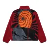 SHIPPUDEN MASKED OBITO SHERPA JACKET (RED) sold by hypland