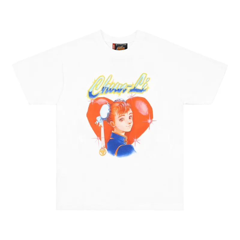 STREET FIGHTER CHUN LI LOVE LETTER SHIRT (WHITE) *PRE ORDER* sold by hypland