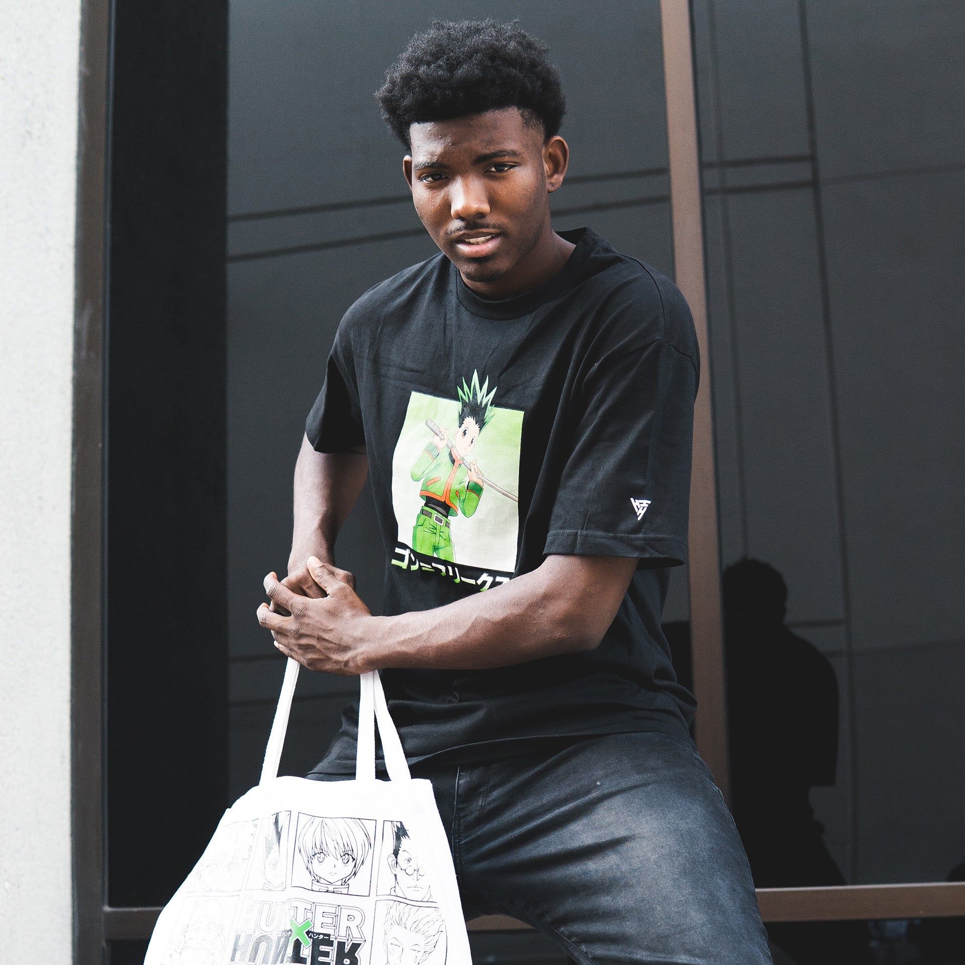 HXH GON INDIVIDUAL SHIRT (BLACK) sold by hypland product image thumbnail 3