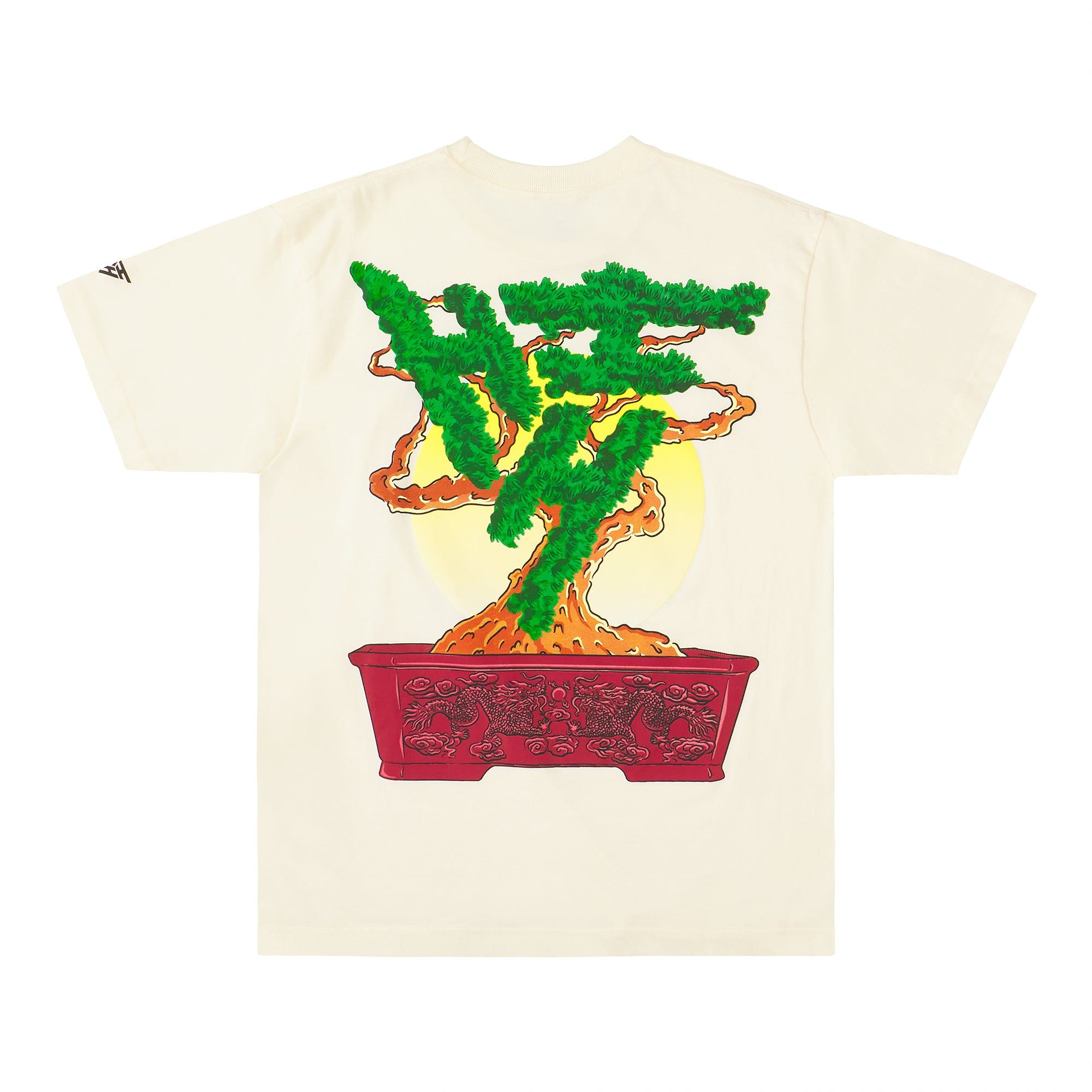 HYPLAND BONSAI T SHIRT (CREAM) sold by hypland