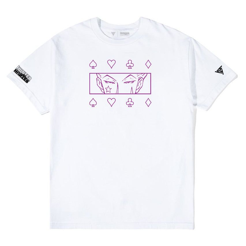 HXH HISOKA EYES SHIRT (WHITE) sold by hypland