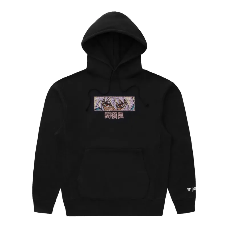 YUGIOH BAKURA RHINESTONE HOODIE (BLACK) sold by hypland