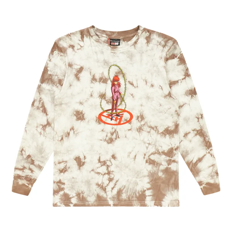 YYH KURAMA ROSE LONG SLEEVE SHIRT (TIE DYE) sold by hypland