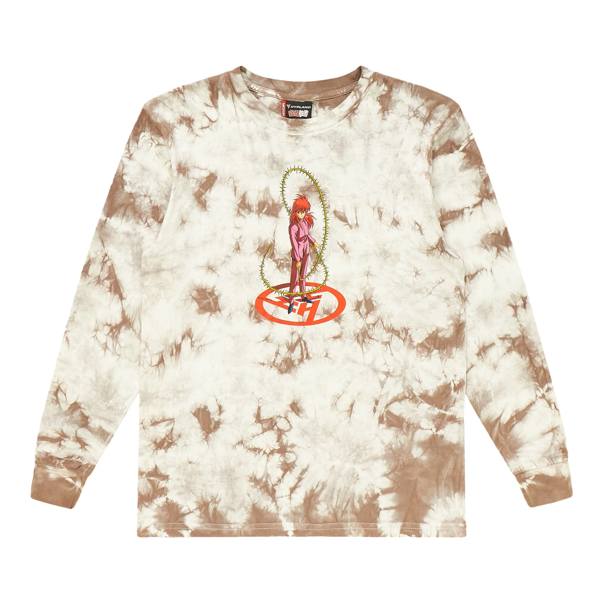 YYH KURAMA ROSE LONG SLEEVE SHIRT (TIE DYE) sold by hypland