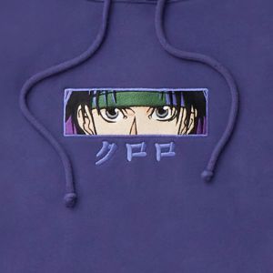 HXH BANDAGE CHROLLO EYES HOODIE (PURPLE) sold by hypland