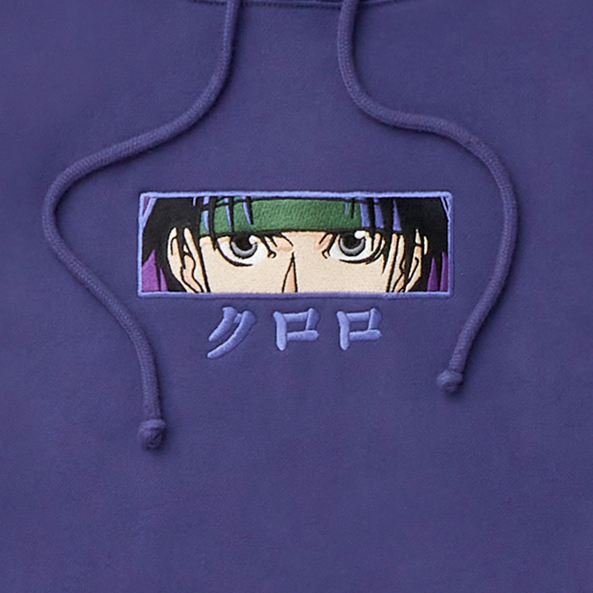 HXH BANDAGE CHROLLO EYES HOODIE (PURPLE) sold by hypland product image thumbnail 3