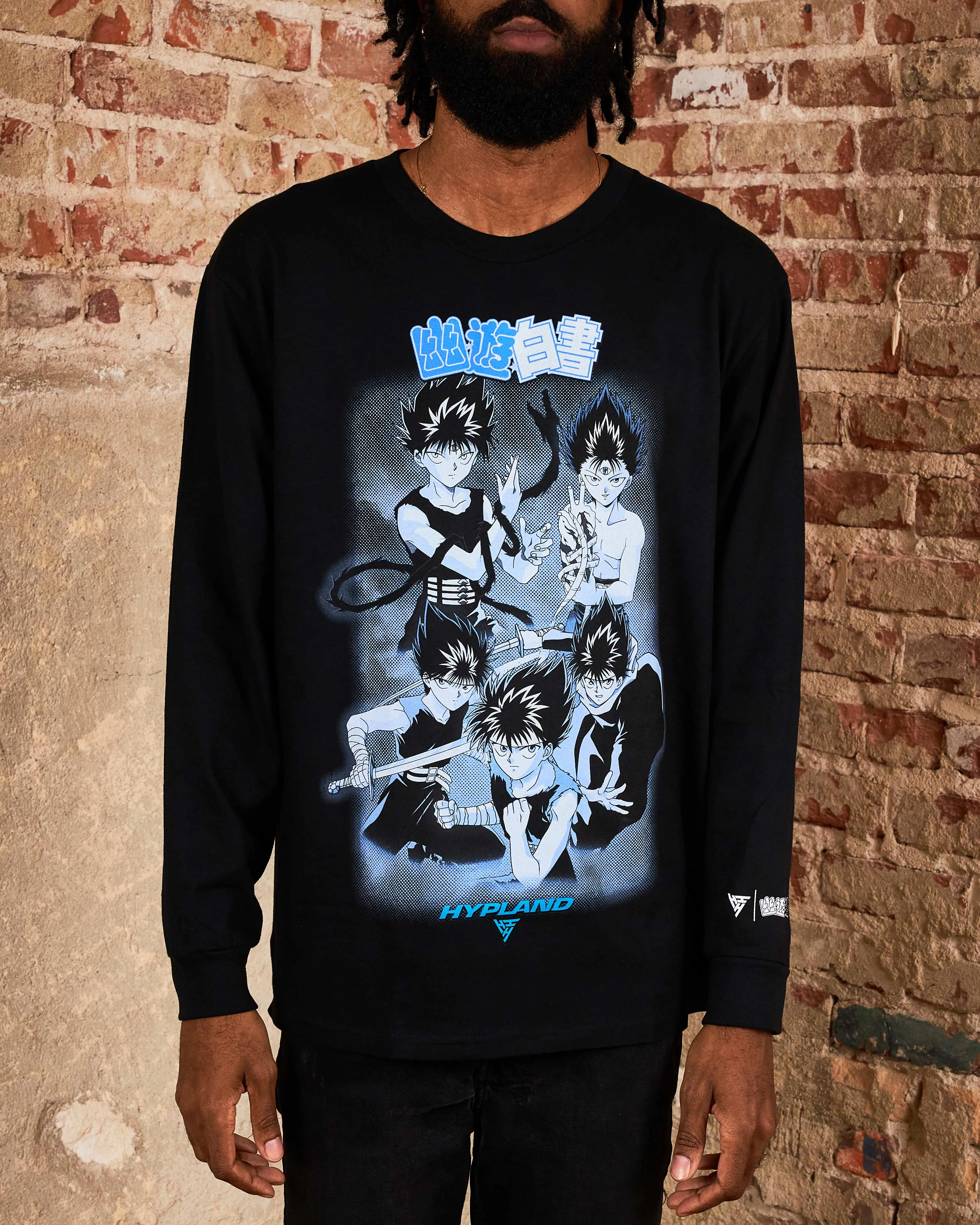 YYH HIEI LONG SLEEVE SHIRT (BLACK) sold by hypland product image thumbnail 3