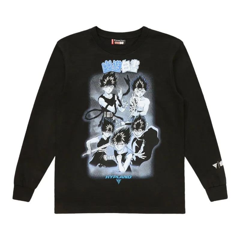 YYH HIEI LONG SLEEVE SHIRT (BLACK) sold by hypland