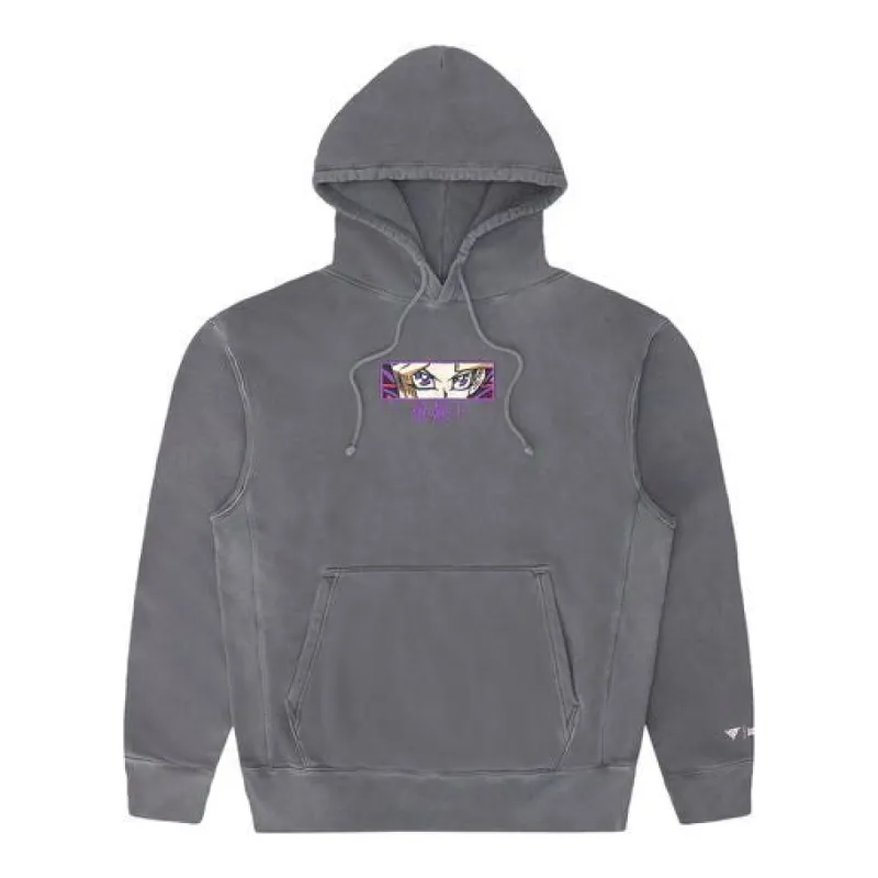 YUGIOH YAMI YUGI EYES HOODIE (VINTAGE GREY) sold by hypland
