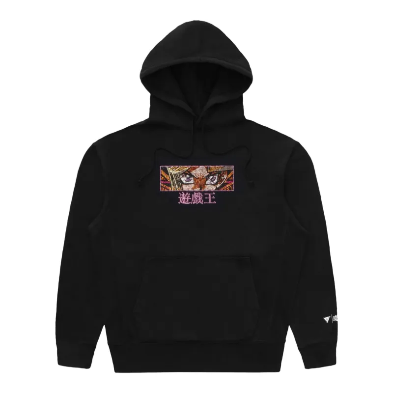 YUGIOH YAMI YUGI RHINESTONE HOODIE (BLACK) sold by hypland